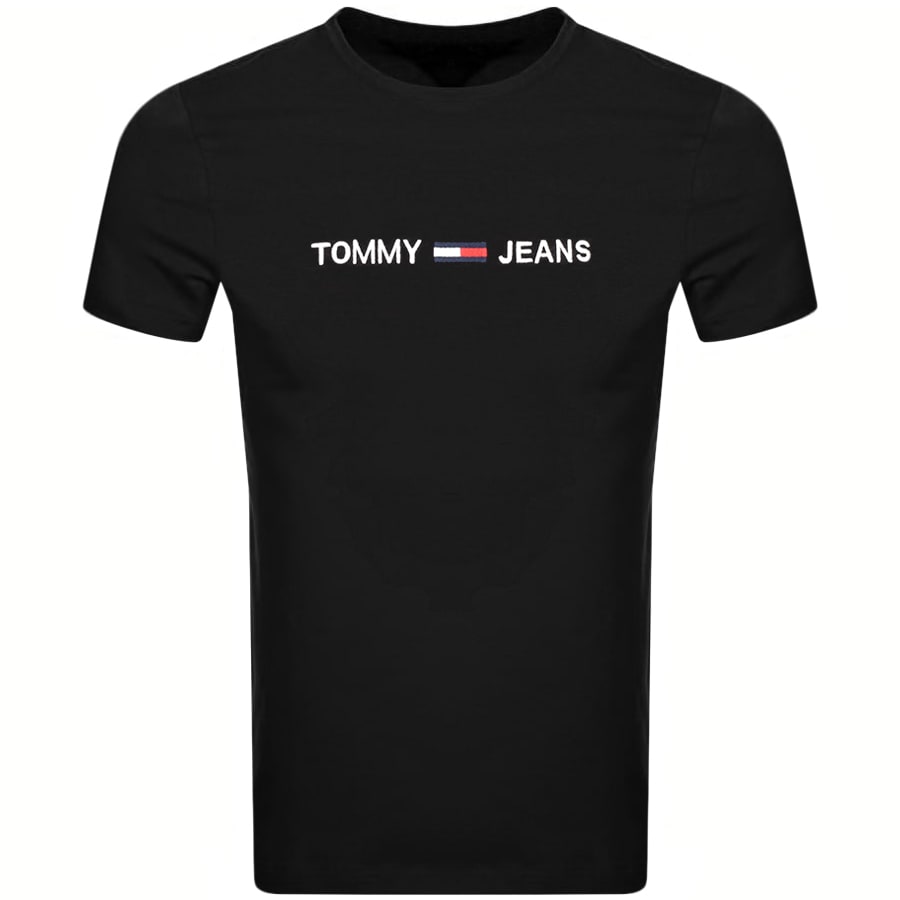 Alternative Image for ProductTommy Jeans Logo T Shirt Black1
